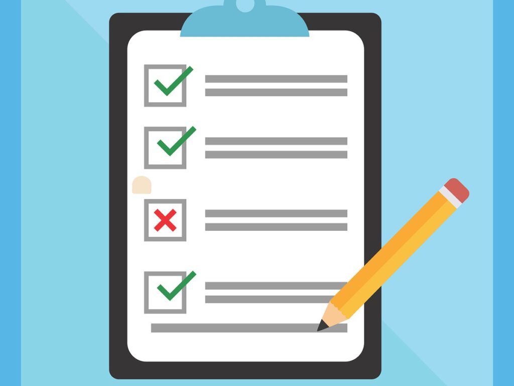 Questionnaire-checklist